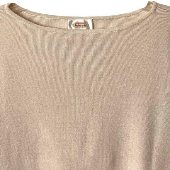 Talbots Silk Blend Sweater 3/4 Sleeves - Ivory - L - Picture 4 of 9